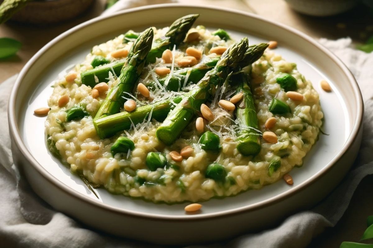 Spargelrisotto