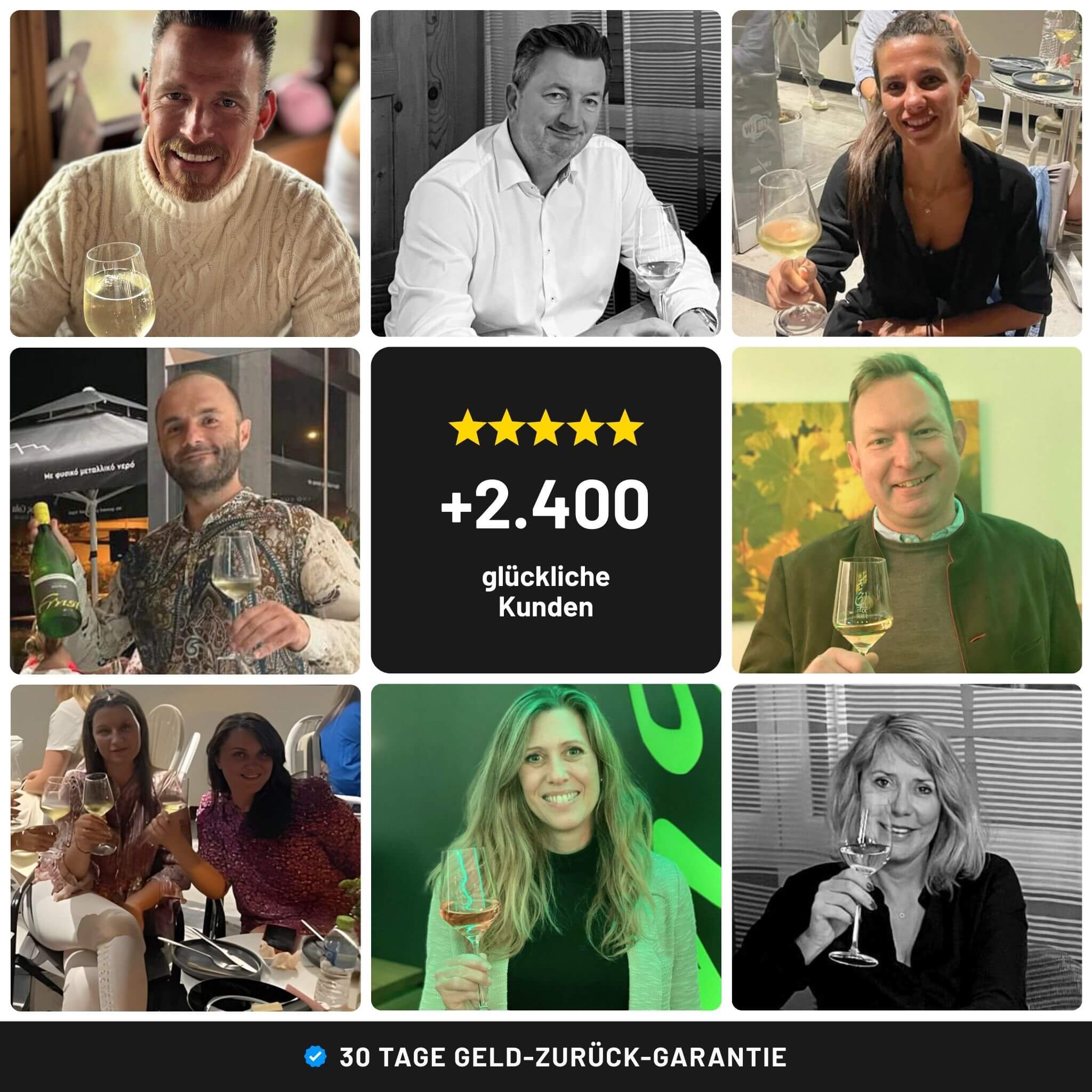 Glückliche Kunden - Weingut Ernst