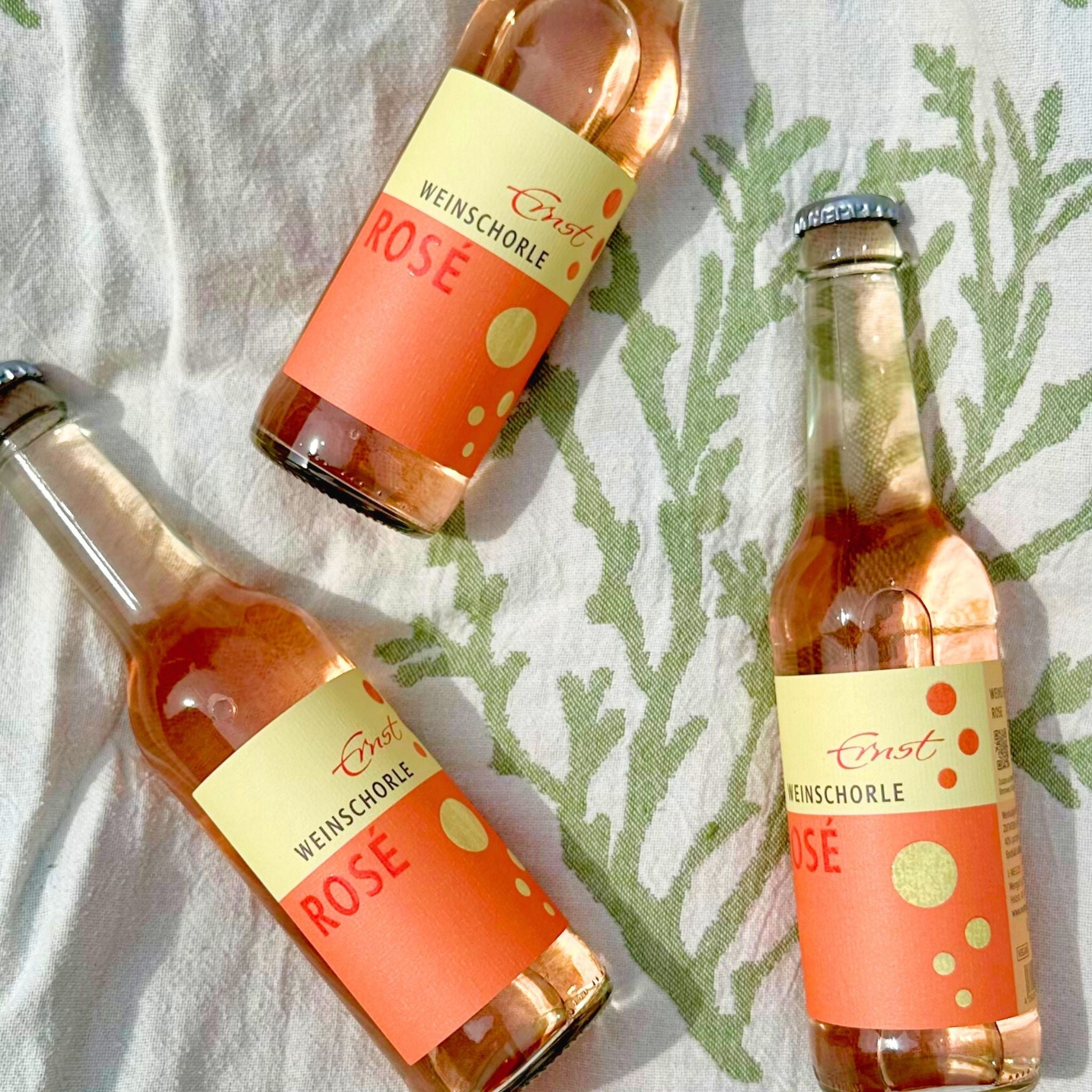 Weinschorle Rosé für unterwegs - Weingut Ernst