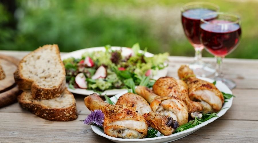 Spätburgunder Weißherbst – Speiseempfehlung